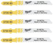 Полотно пиляльне для електролобзика Milwaukee Special по дереву, крок зуба 1.9ммх60мм, 5шт