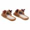 Взуття домашнє Ardesto Christmas 38/39 розмір, 100% поліестер, підошва 100% гума, коричневий