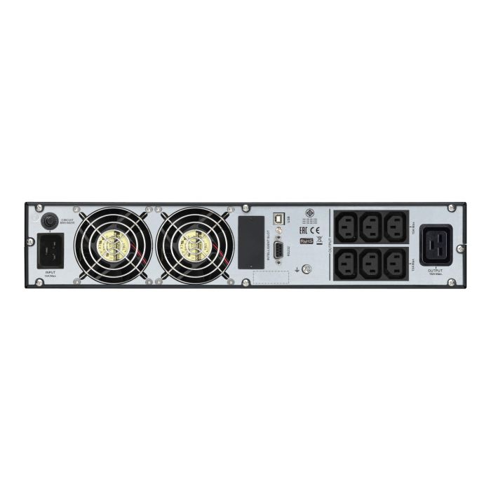Джерело безперебійного живлення APC Easy UPS SRV 3000VA/2700W, RM 2U, LCD, USB, RS232, 6xC13, 1xC19