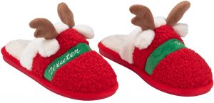 Взуття домашнє Ardesto Christmas 40/41 розмір, 100% поліестер, підошва 100% гума, червоний