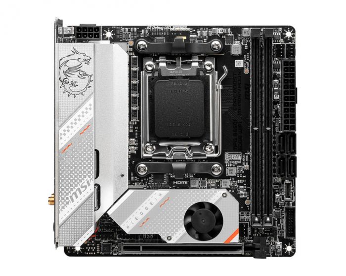 Материнcька плата MSI MPG B650I EDGE WIFI sAM5 B650 2xDDR5 M.2 HDMI WiFi BT mITX