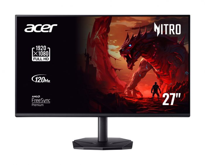 Монітор Acer 27" KG271Gbmipx D-Sub, HDMI, DP, MM, IPS, 120Hz, 1ms