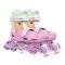 Роликові ковзани Neon Inline, розмір 30-33 веселка