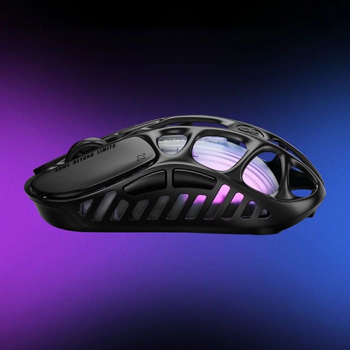 Миша GravaStar Mercury X, BT/WL/USB-A, RGB, чорний