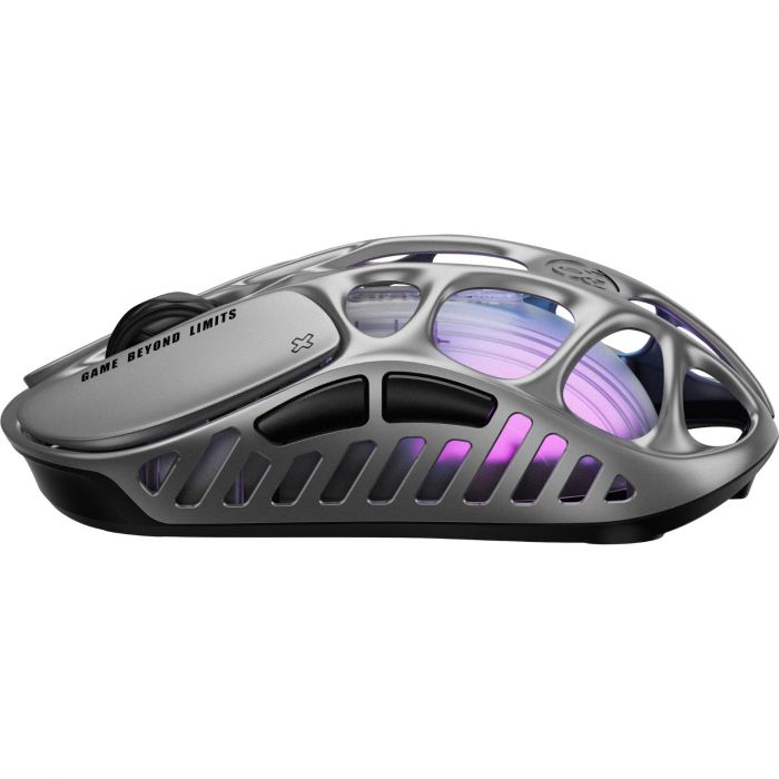 Миша GravaStar Mercury X, BT/WL/USB-A, RGB, сірий