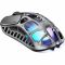 Миша GravaStar Mercury X Pro, 8K, BT/WL/USB-A, RGB, сірий
