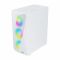 Корпус 2E GAMING Aruba G3313W, без БЖ 1xUSB3.0, 2xUSB2.0, 5x120мм ARGB, VGA 330мм, LCS ready, HUB, TG Side Panel, ATX, білий