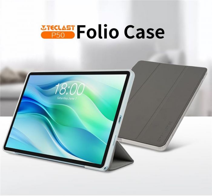 Чохол Teclast для P50 (2024), 11", Flex, сірий
