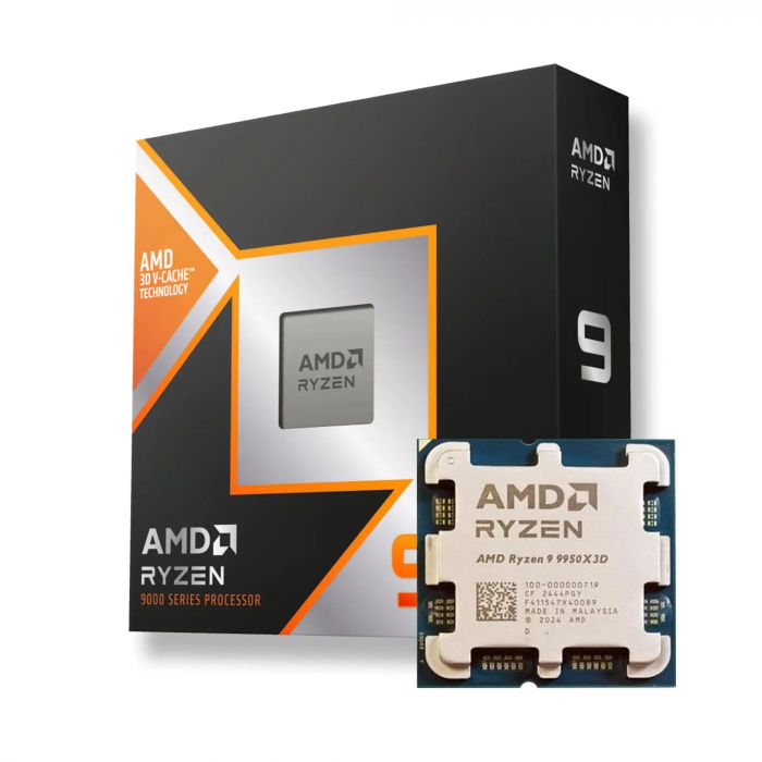 Центральний процесор AMD Ryzen 9 9950X3D 16C/32T 4.3/5.7GHz Boost 128Mb Radeon Graphics AM5 170W w/o cooler Box