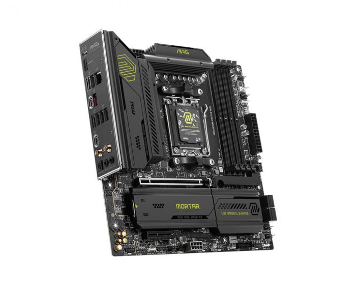 Материнcька плата MSI MAG B850M MORTAR WIFI sAM5 B850 4xDDR5 M.2 HDMI WiFi BT mATX