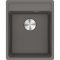 Мийка кухонна Franke Maris, фраграніт, прямокутник, без крила, 410х510х200мм, чаша - 1, врізна, MRG 610-72 TL, сірий камінь
