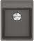 Мийка кухонна Franke Maris, фраграніт, прямокутник, без крила, 410х510х200мм, чаша - 1, врізна, MRG 610-72 TL, сірий камінь