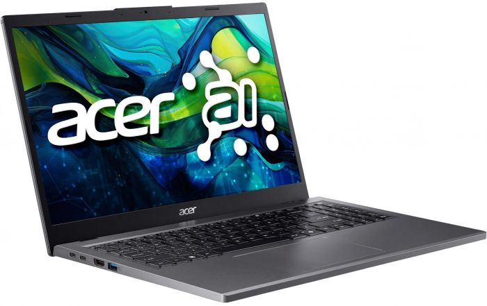Ноутбук Acer Aspire 15 A15-61M 15.6" FHD IPS, AMD R7-8840HS, 16GB, F1TB, UMA, Lin, сірий