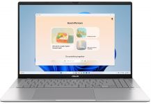 Ноутбук ASUS Vivobook S16 S3607CA-RP008 16" WUXGA IPS, Intel Ultra 7 255H, 16GB, F1TB, UMA, NoOS, Сріблястий