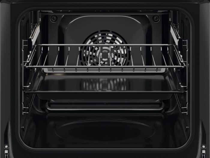 Духова шафа Electrolux електрична, 65л, A, дисплей, конвекція, телескопічні напрямні, чорний