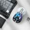 Миша GravaStar Mercury M1 Pro, BT/WL/USB-A, RGB, чорно-білий