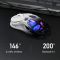 Миша GravaStar Mercury M1 Pro, BT/WL/USB-A, RGB, чорно-білий