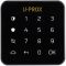 Бездротова сенсорна клавіатура U-Prox Keypad G1 Black, 1 група, бездротовий, чорний