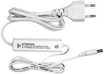 Блок живлення для охоронного приладу U-Prox PSU 0,7 White, 220V AC/12V DC, 700mA, jack 5,5x2,1mm, захист від КЗ, білий