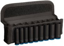 Набір ударних торцевих головок Bosch Professional Deep 9шт 1/4" 50мм