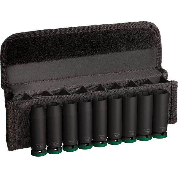 Набір ударних торцевих головок Bosch Professional Deep 1/2" 9шт