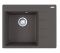 Мийка кухонна Franke Centro, фраграніт, прямокутник, з крилом, 620х500х200мм, чаша - 1, врізна, CNG 611-62 TL, сірий сланець