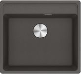 Мийка кухонна Franke Maris, фраграніт, прямокутник, без крила, 560х510х200мм, чаша - 1, врізна, MRG 610-52 TL, сірий сланець
