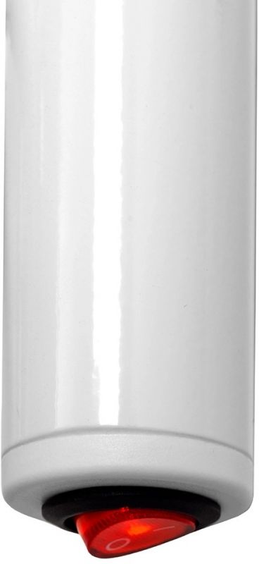 Рушникосушка Navin електрична Блюз, 800х480х123мм, кнопка, сталь, білий, ліве підключення