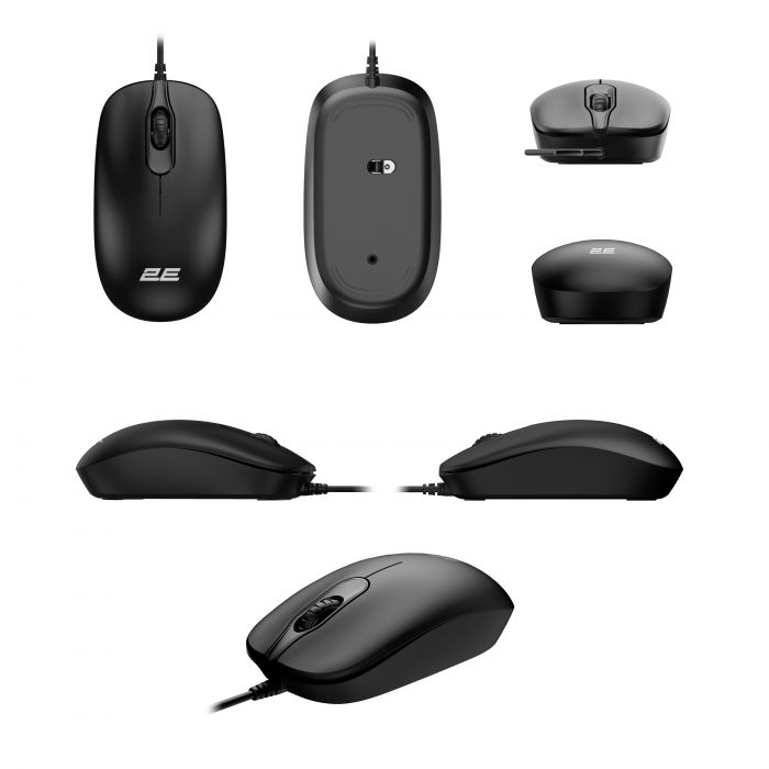 Миша 2E MF405, USB-A, чорний