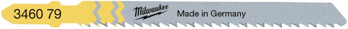 Полотно пиляльне для лобзика Milwaukee T101BR, по дереву, крок зуба 2.5ммх75мм, 5шт