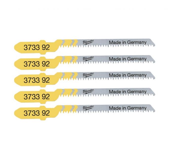 Полотно пиляльне для електролобзика Milwaukee T101AO по дереву, крок зуба 1.35ммх50мм, 5шт
