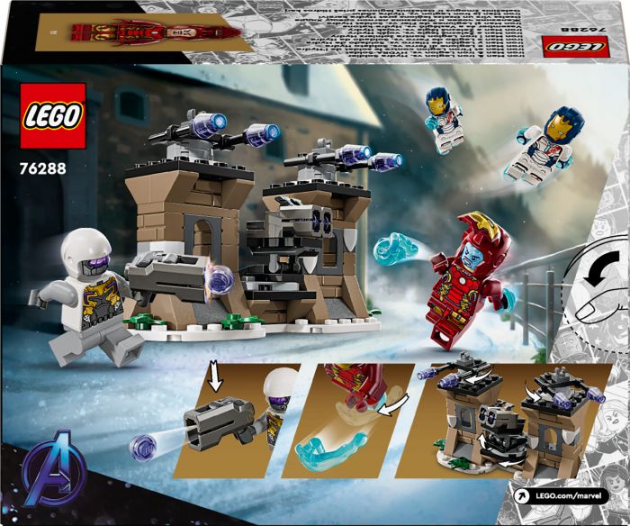 Конструктор LEGO Marvel Залізна Людина і Залізний легіон проти солдата Гідри