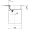 Мийка кухонна Franke Centro, фраграніт, прямокутник, з крилом, 780х500х200мм, чаша - 1, врізна, CNG 611-78 XL, чорний матовий