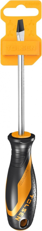 Викрутка Tolsen Ерго плоска, SL6.5x150мм, сталь CrV