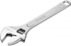 Ключ розвідний Tolsen, робочий діапазон 0-43мм, 375мм, CrV