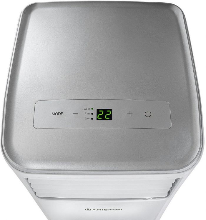 Кондиціонер мобільний Ariston Mobis 8 16м2 on/off 8000BTU 2.3кВт A/- R290 білий