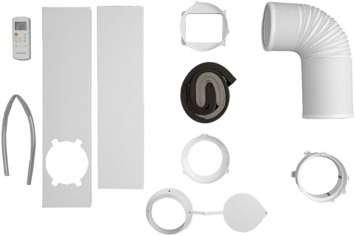 Кондиціонер мобільний Ariston Mobis 9 18м2 on/off 9000BTU 2.6кВт A/- R290 білий