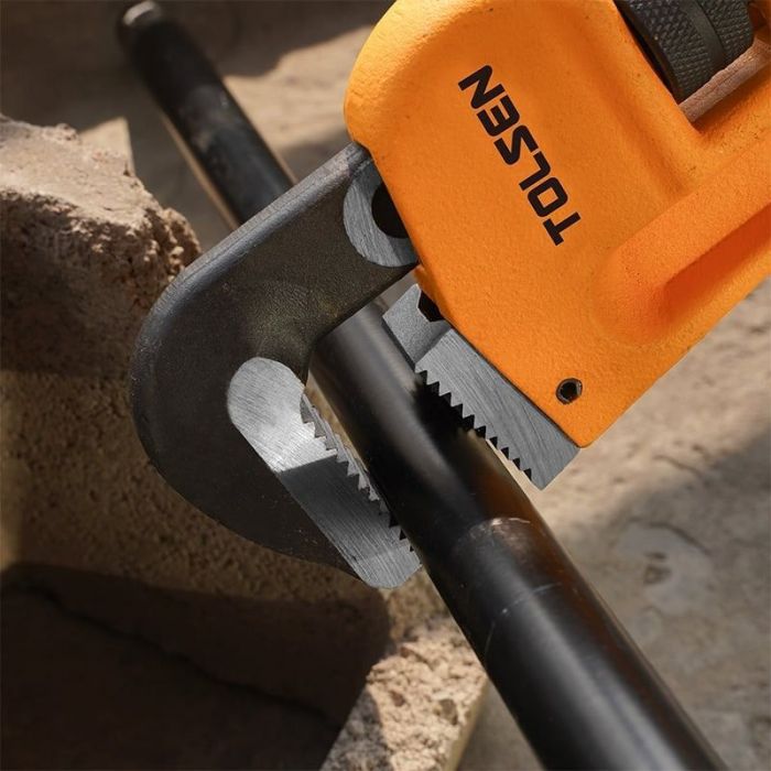 Ключ трубний Tolsen STILLSON, робочий діапазон 0-102мм, 900мм