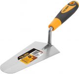 Кельма Tolsen трикутна, 1.4мм, 160мм, резинове руків'я, метал