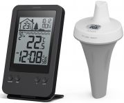 Метеостанція для басейну Sencor, внутр/зовн вимірювання, AAx2+AAx2, темп-ра, чорний