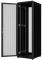 Шафа MIRSAN 19", 42U, GTV, перфорація 63%, 600x600 мм, максимально 2000 кг, чорна