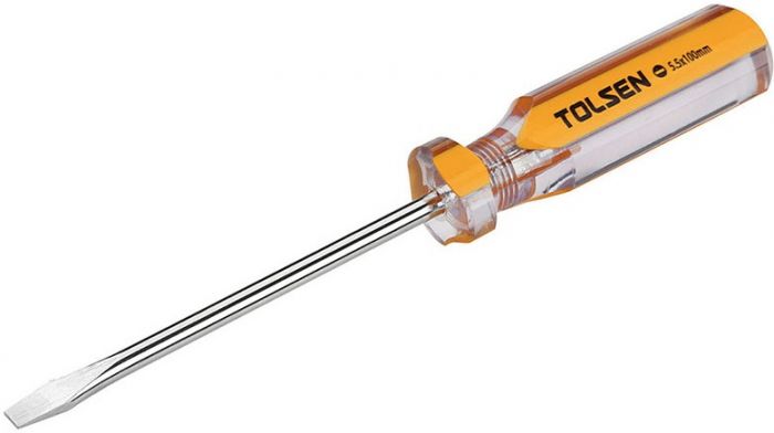 Викрутка Tolsen плоска, 3x75мм