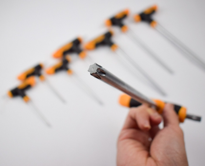 Викрутка Tolsen набір 8шт, Т-подібні, Тorx 10-50, сталь CrV