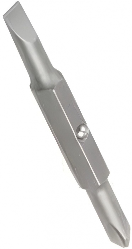 Викрутка Tolsen, набір, бітотримач, змінні двосторонні викруткові наконечники, SL5ммхРН1, SL6ммхРН2, НХ6.35мм, НХ8мм