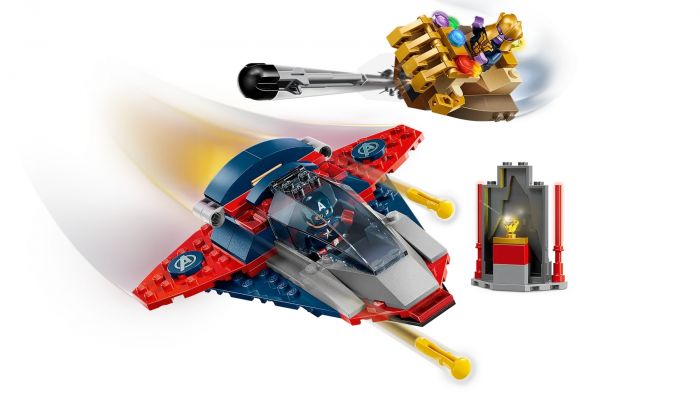 Конструктор LEGO Super Heroes Капітан Америка проти Таноса