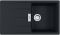 Мийка кухонна Franke Centro, фраграніт, прямокутник, з крилом, 860х500х200мм, чаша - 1, врізна, оборотна, CNG 611-86, чорний матовий