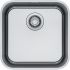 Мийка кухонна Franke Smart, нерж.сталь, квадрат, без крила, 399х399мм, чаша - 1, монтаж під стільницю, SRX 110-40, нерж поліров.