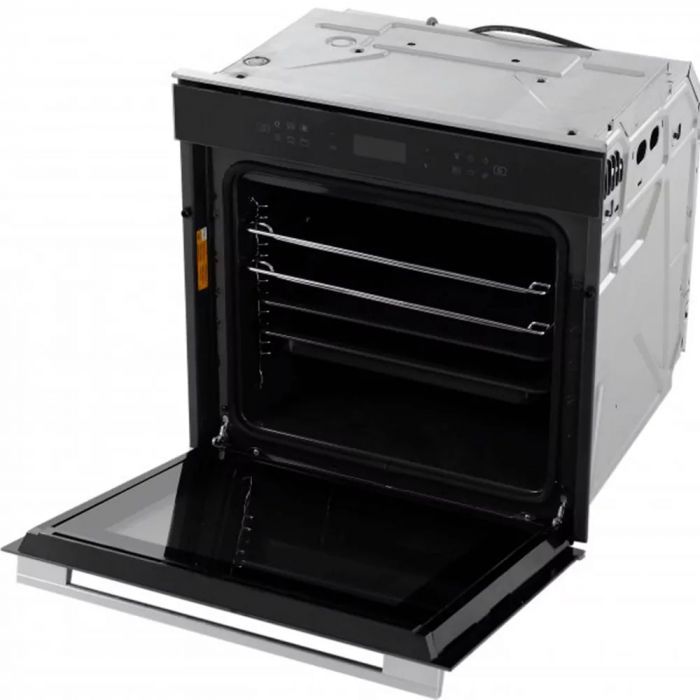 Духова шафа Whirlpool електрична, 73л, A+, дисплей, конвекція, телескопічні напрямні, чорний