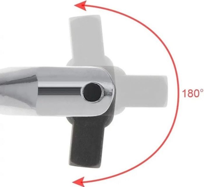 Ключ воріт Tolsen, із шарніром, 1/2", 460мм