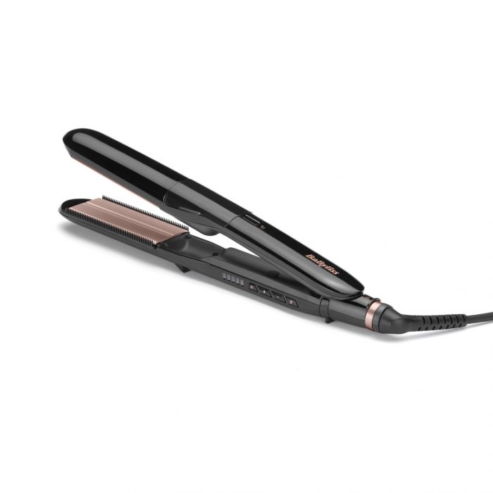 Випрямляч Babyliss Steam Smoth, темп.режимів-5, 150-230°C, з парою, термо килимок, кераміка, чорний
